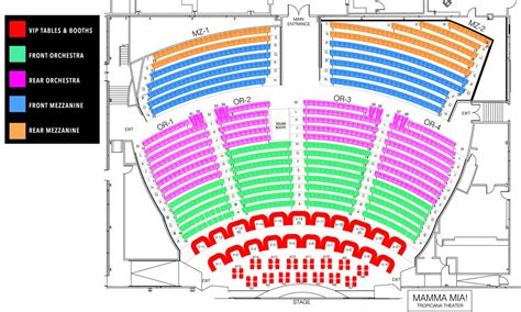 tropicana mj live seating chart